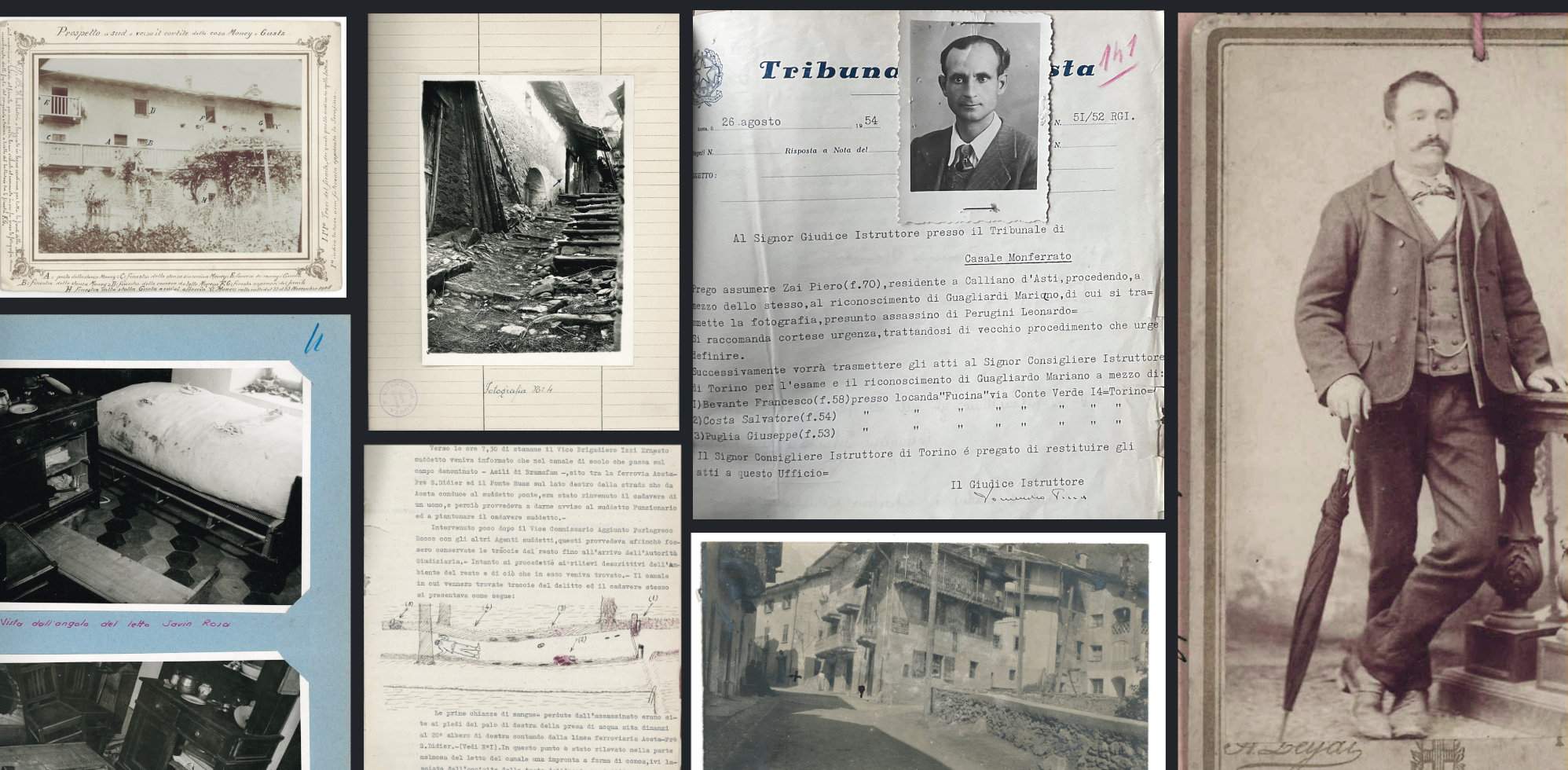 La fotografia nei fascicoli giudiziari della Valle d’Aosta
