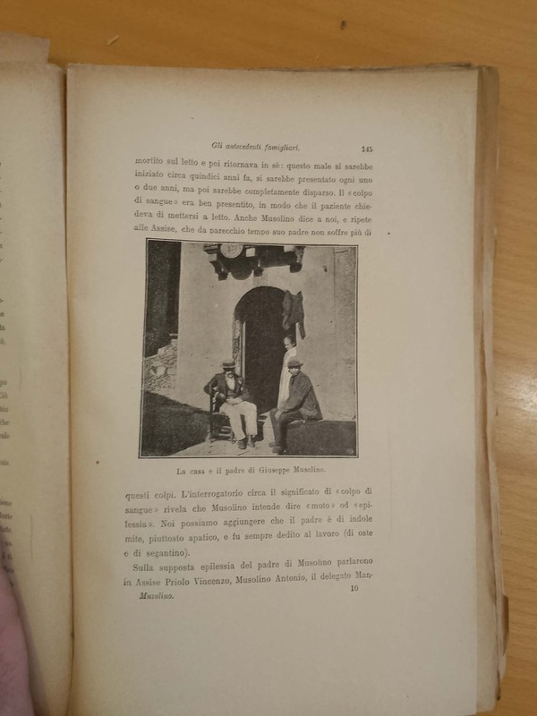 La casa e il padre di Giuseppe Musolino