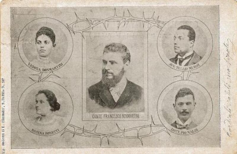 Bologna, i protagonisti del caso Murri-Bonmartini