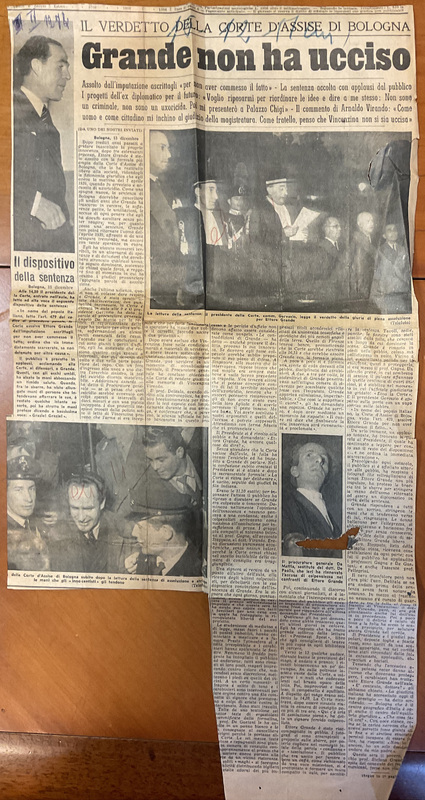 *Grande non ha ucciso*, «Gazzetta del Popolo», 16 dicembre 1951