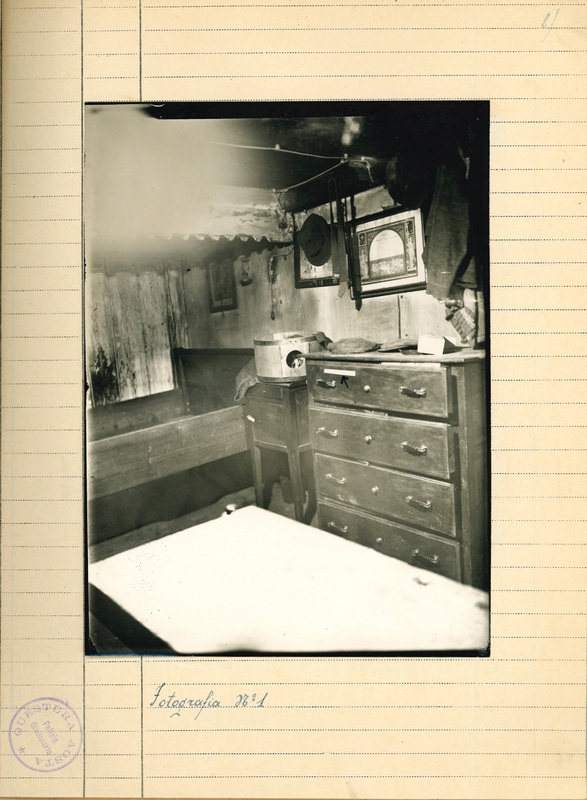 La stanza dove è stato rinvenuto il cadavere