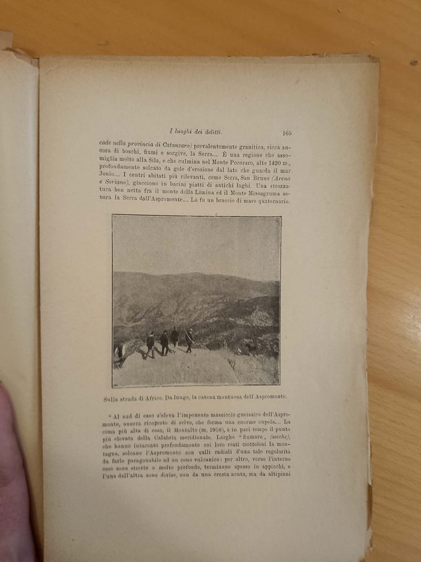 Sulla strada di Africo, verso l'Aspromonte