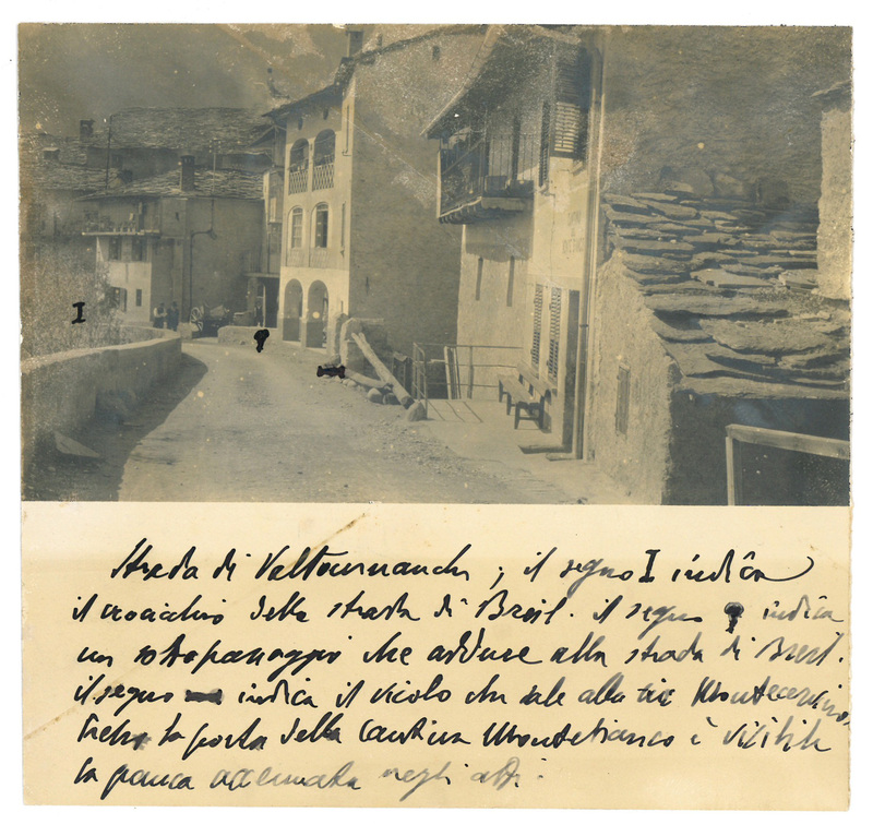 L'incrocio di strade, nei pressi della cantina Montebianco, dove si è svolto il delitto