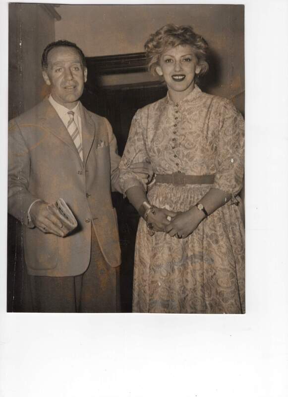 Ettore Grande con la fidanzata Barbara Alessandra Rasheeva