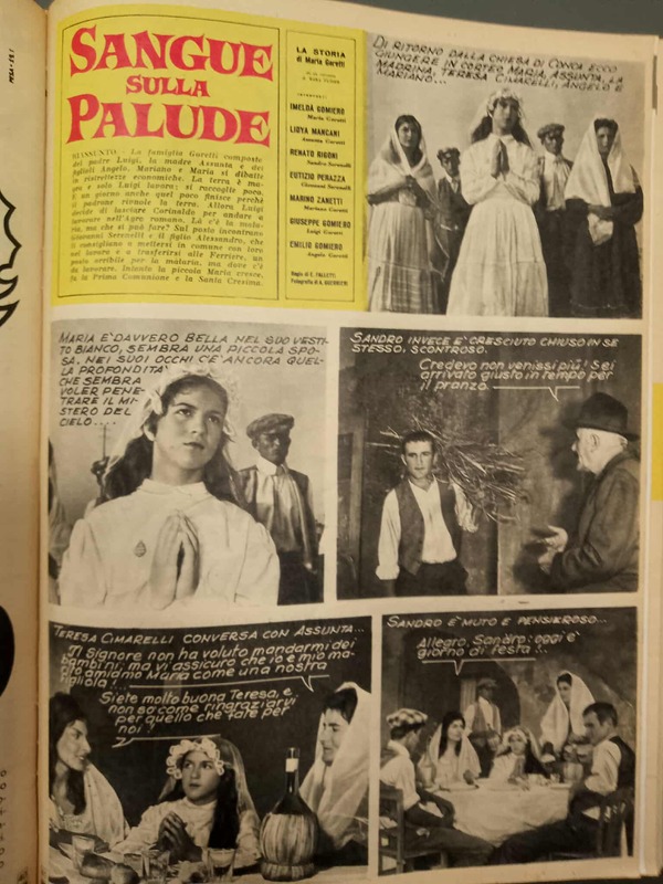 Fotoromanzo agiografico su Santa Maria Goretti