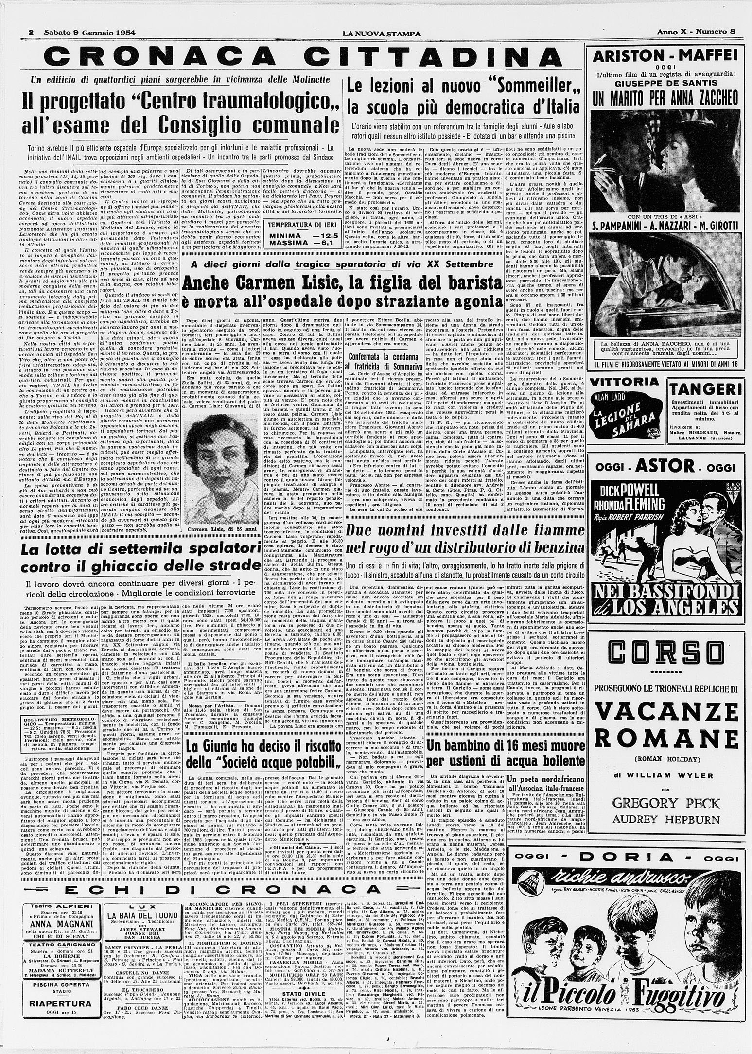 Anche Carmen Lisic, la figlia del barista, è morta all'ospedale dopo strazianti e agonia