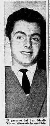 Il barista Gino Vozza