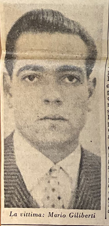 La vittima Mario Giliberti