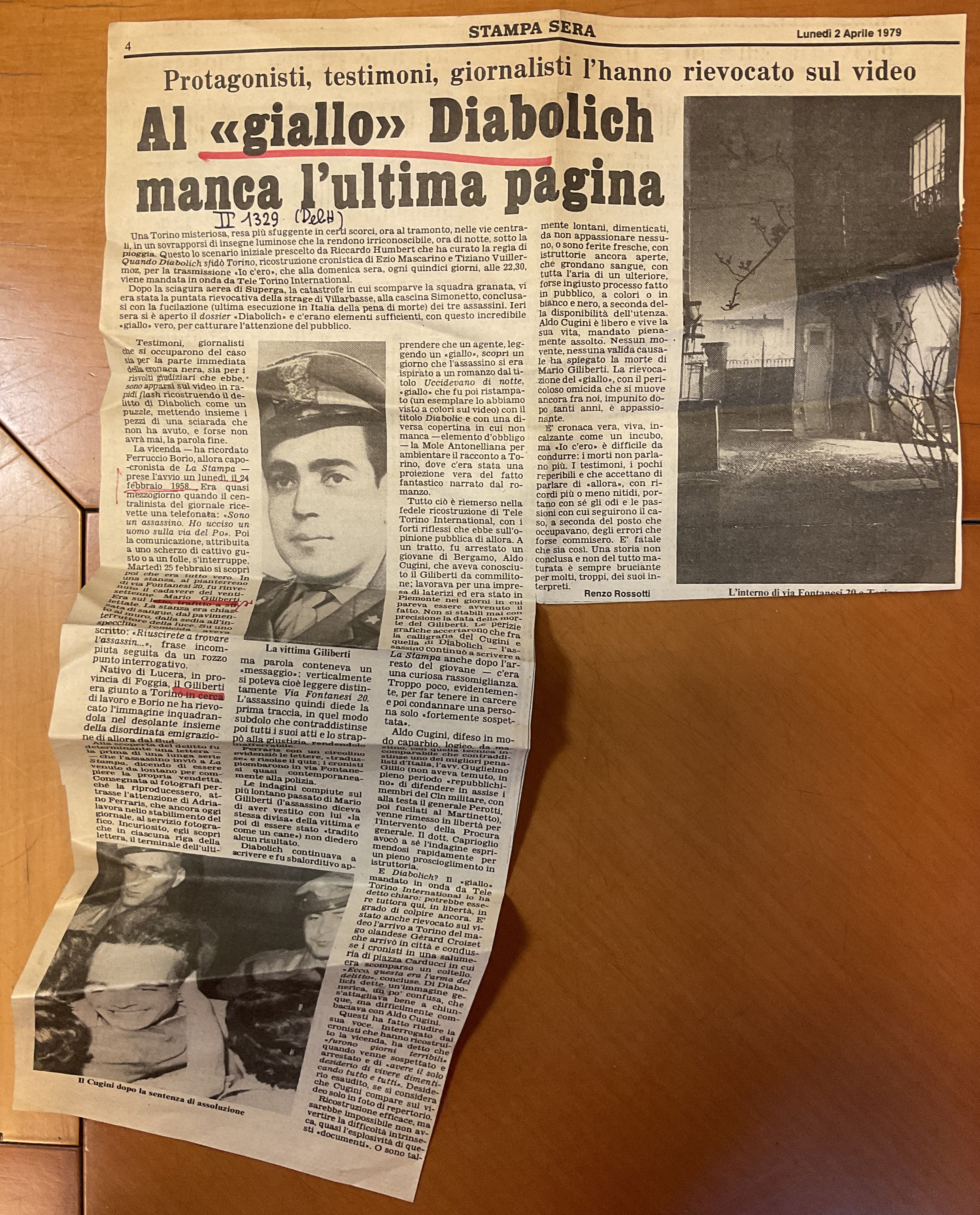 Al «giallo» Diabolich manca l’ultima pagina