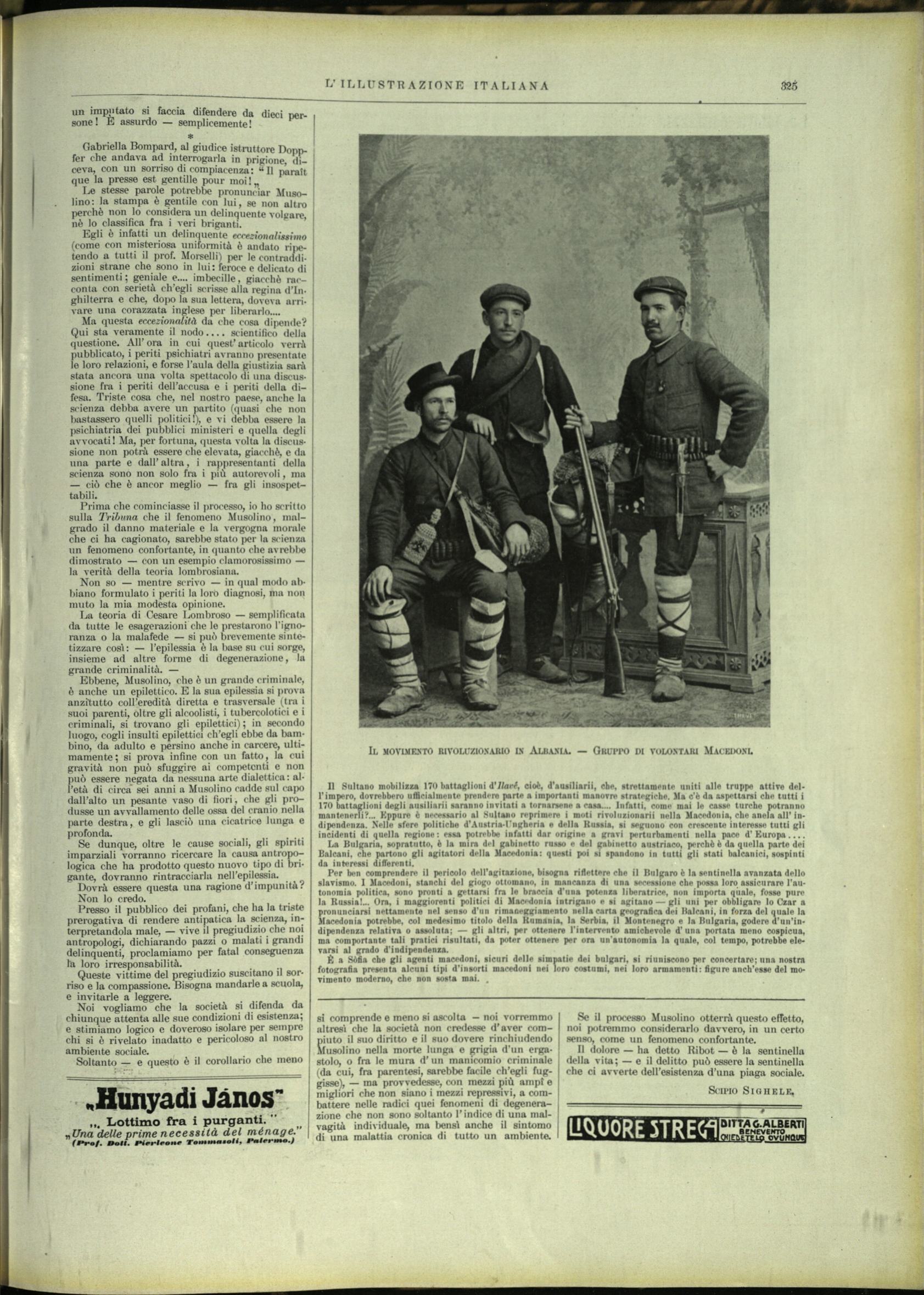 Personaggi del processo Musolino