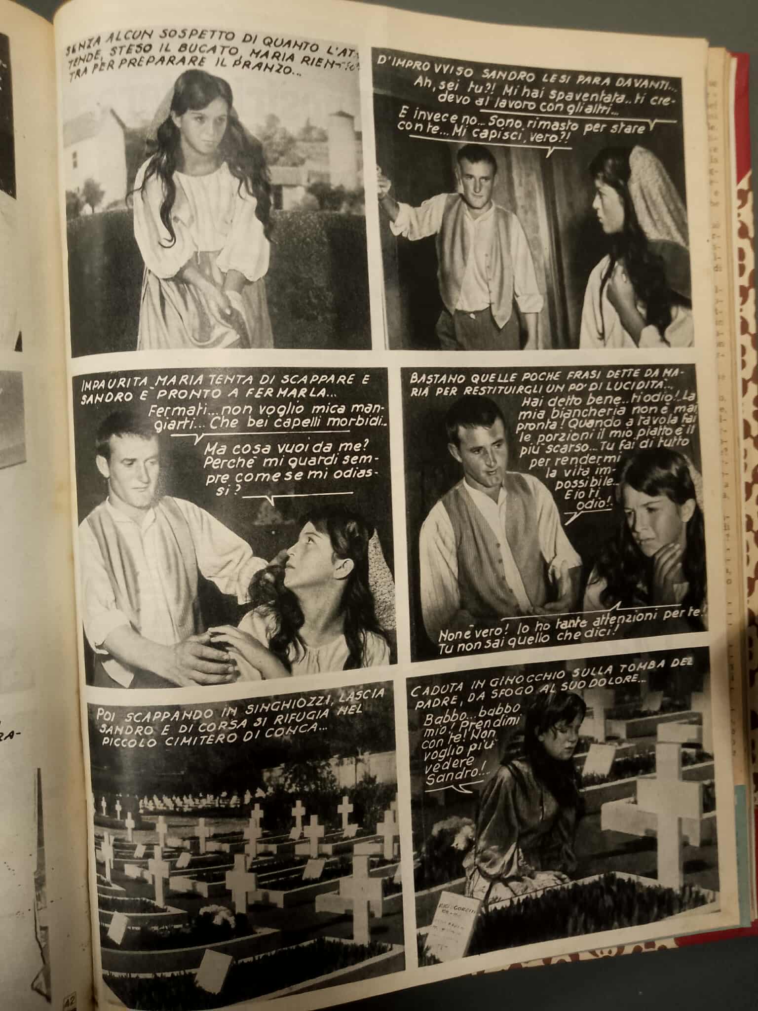 Fotoromanzo agiografico su Santa Maria Goretti