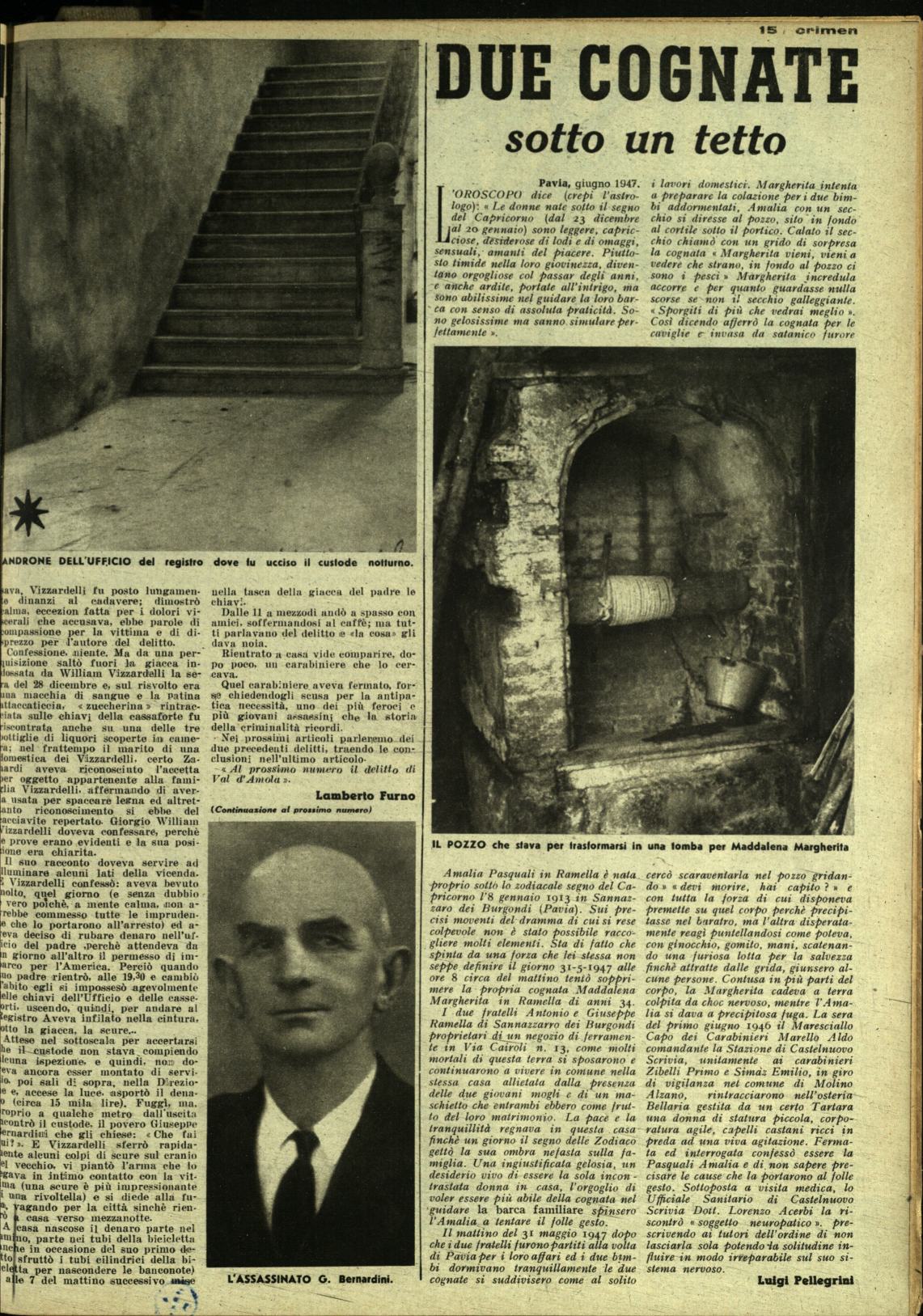 Wiliam Vizzardelli il mostro di Sarzana