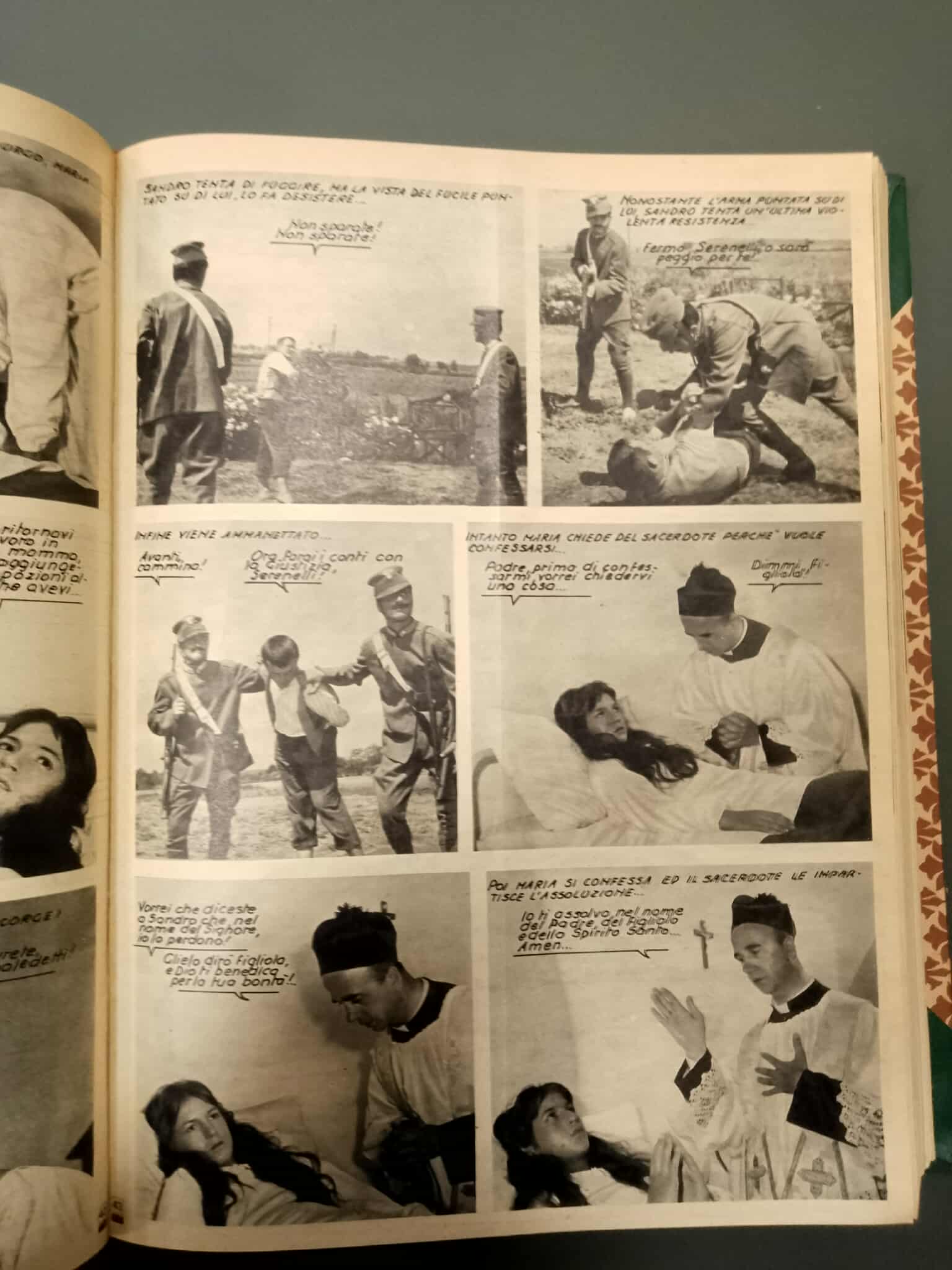 Fotoromanzo agiografico su Santa Maria Goretti