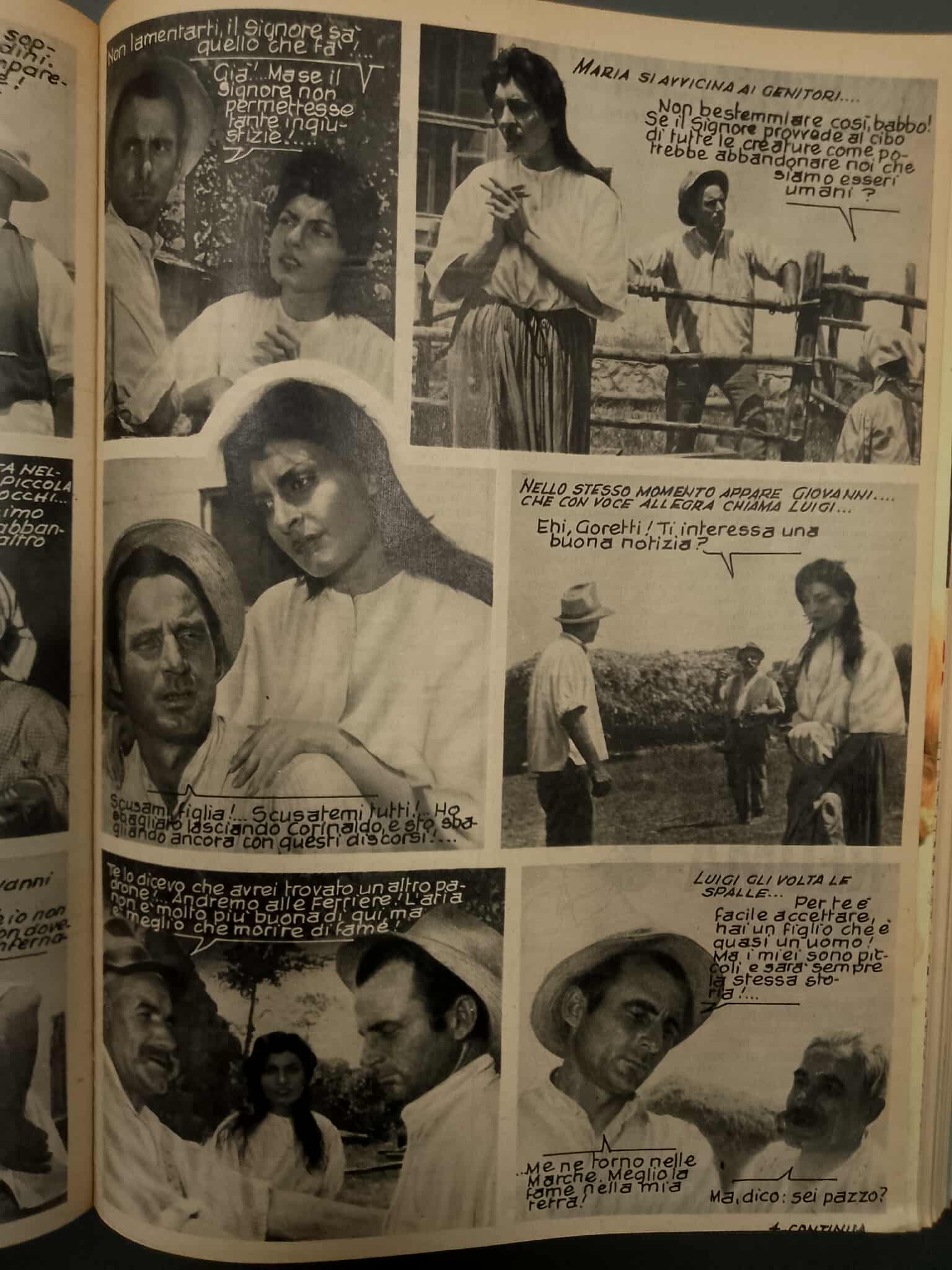 Fotoromanzo agiografico su Santa Maria Goretti