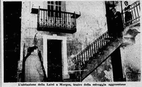 L'abitazione di Angela Romele, teatro del crimine