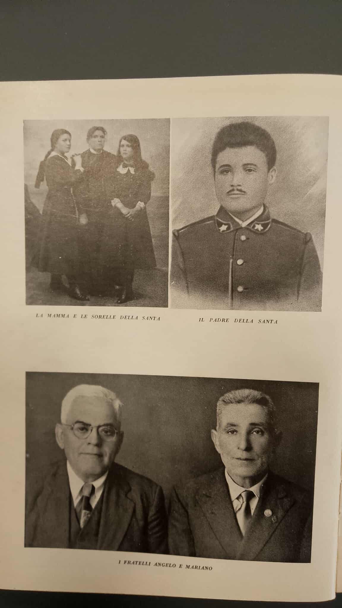 I membri della famiglia Goretti