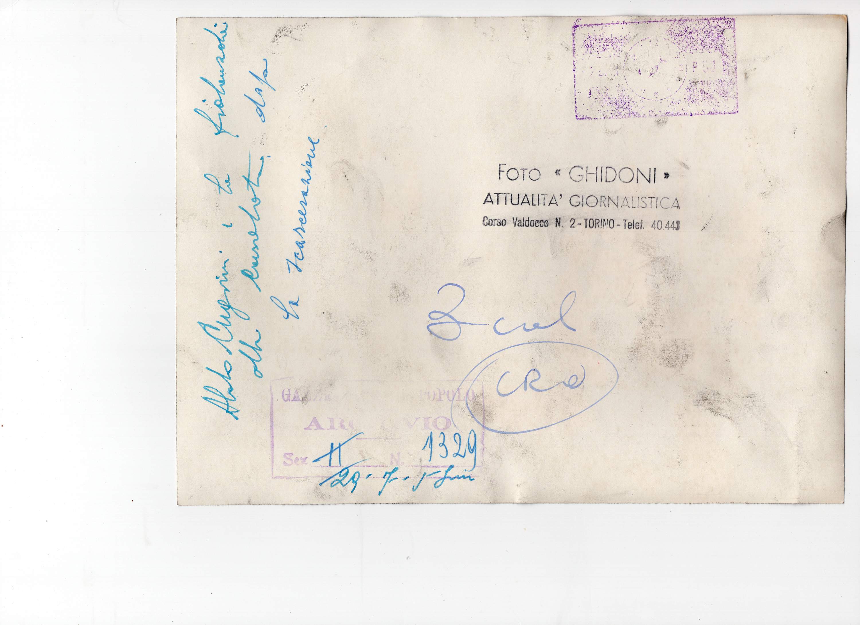 Aldo Cugini e la fidanzata alla Consolata dopo la scarcerazione