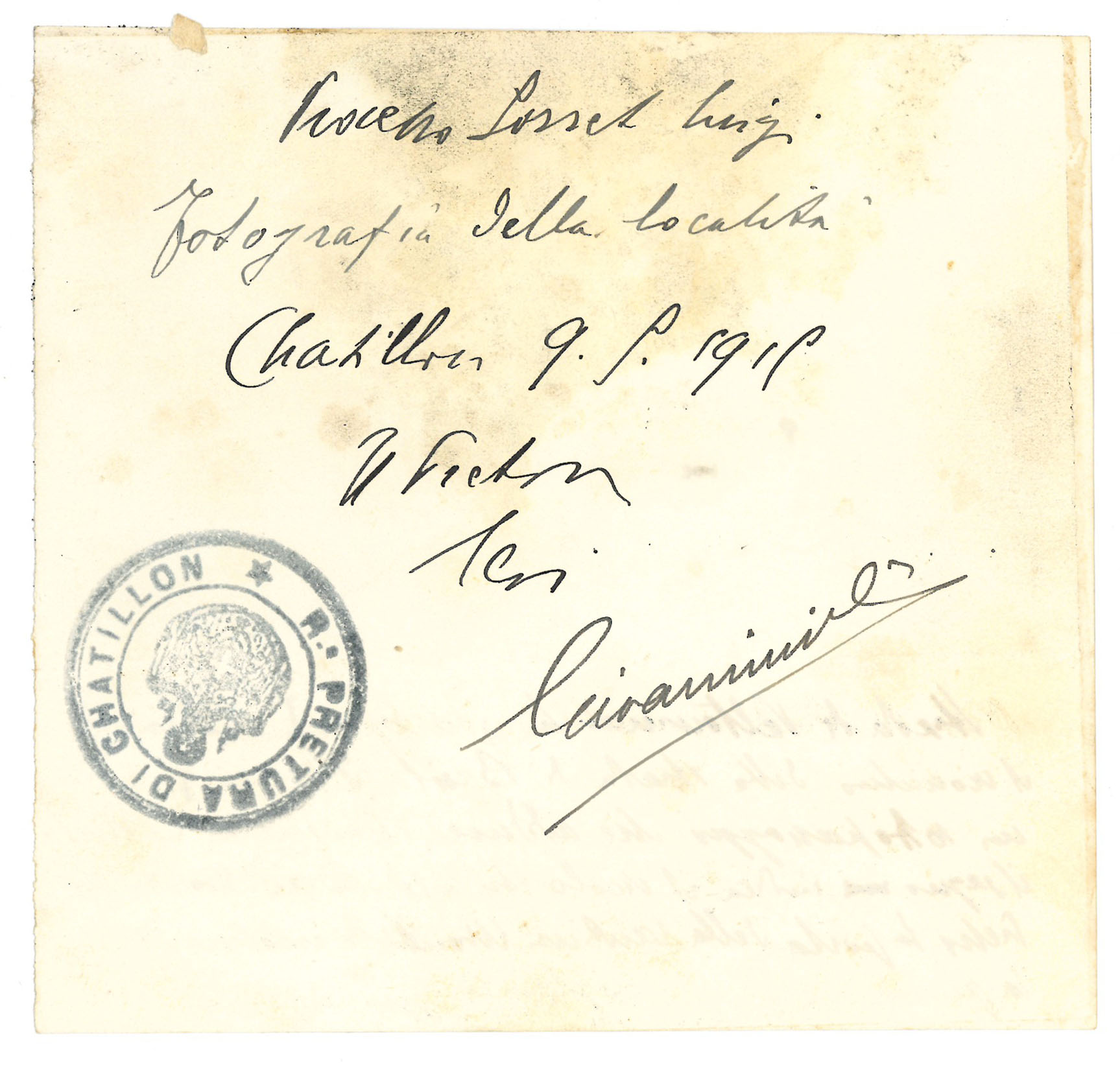 L'incrocio di strade, nei pressi della cantina Montebianco, dove si è svolto il delitto