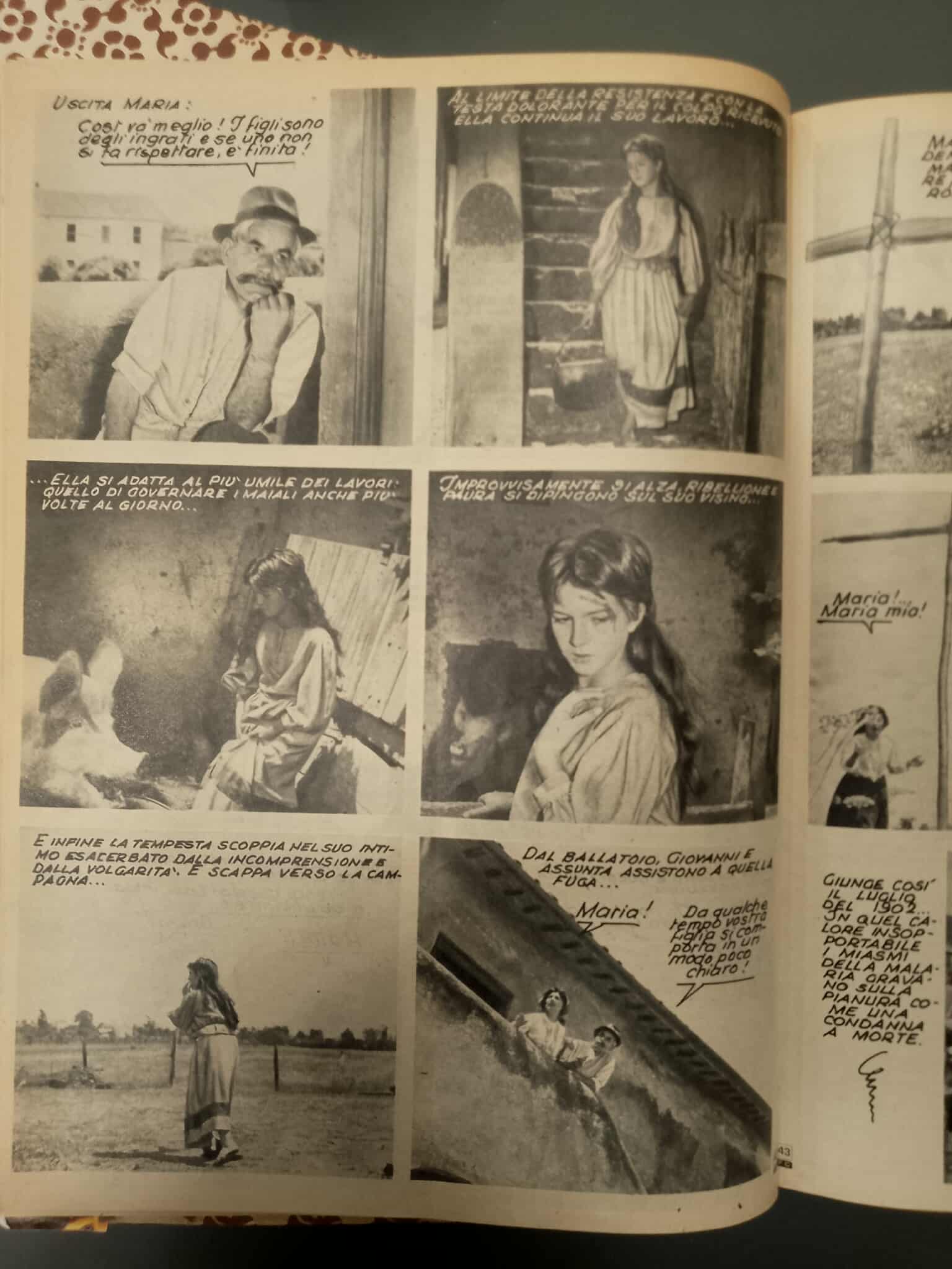 Fotoromanzo agiografico su Santa Maria Goretti