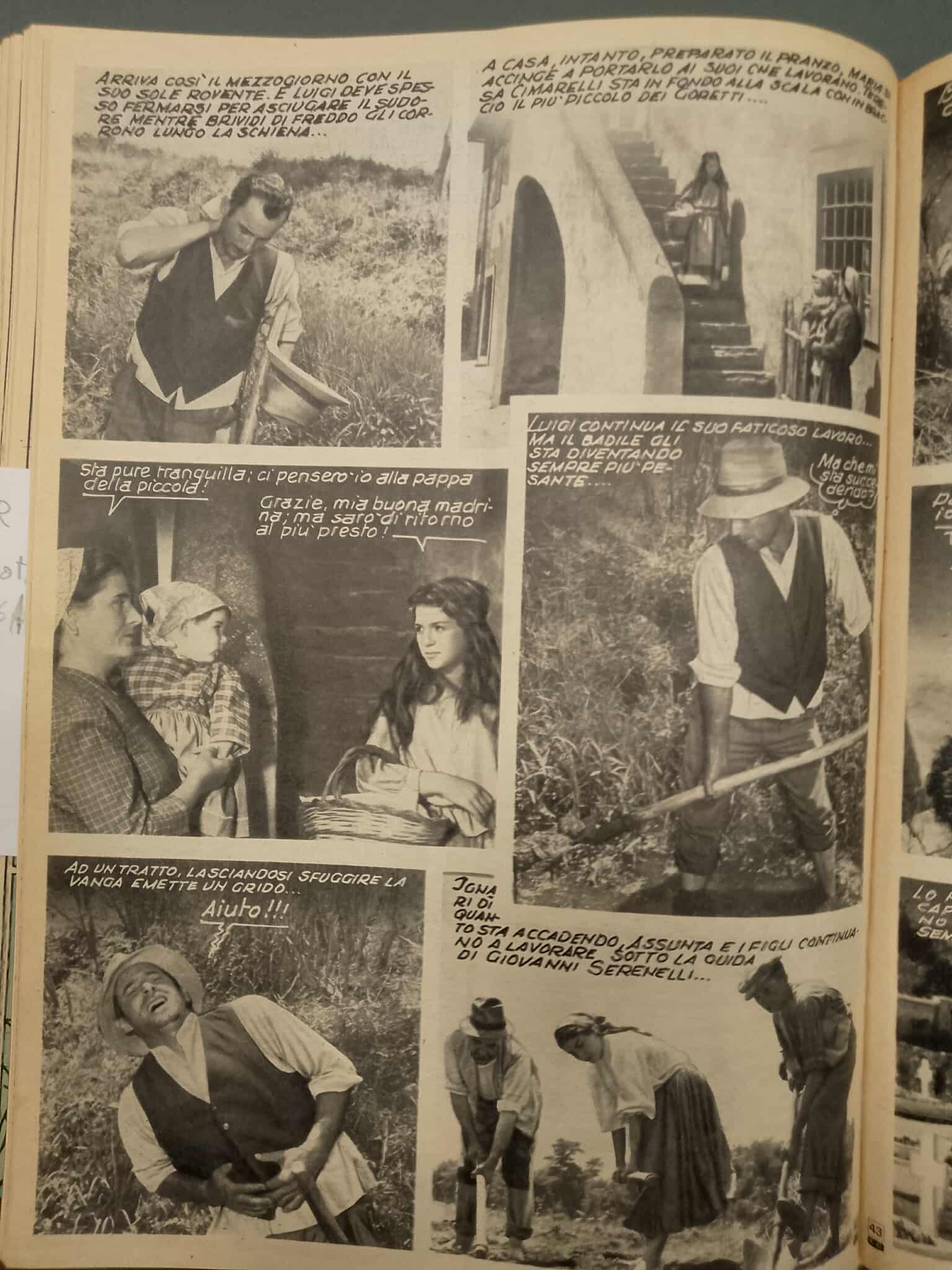 Fotoromanzo agiografico su Santa Maria Goretti