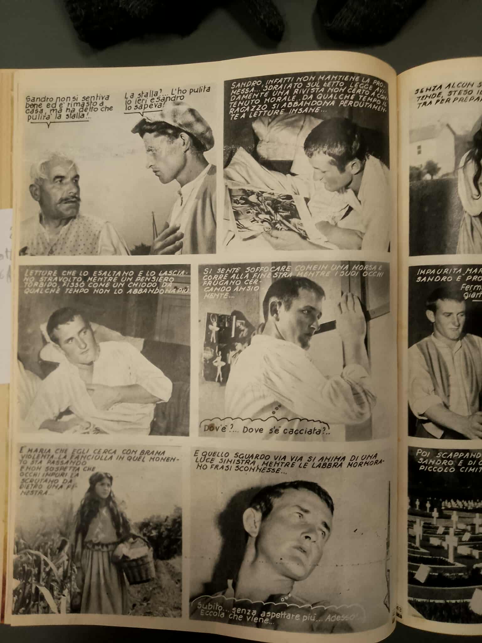 Fotoromanzo agiografico su Santa Maria Goretti