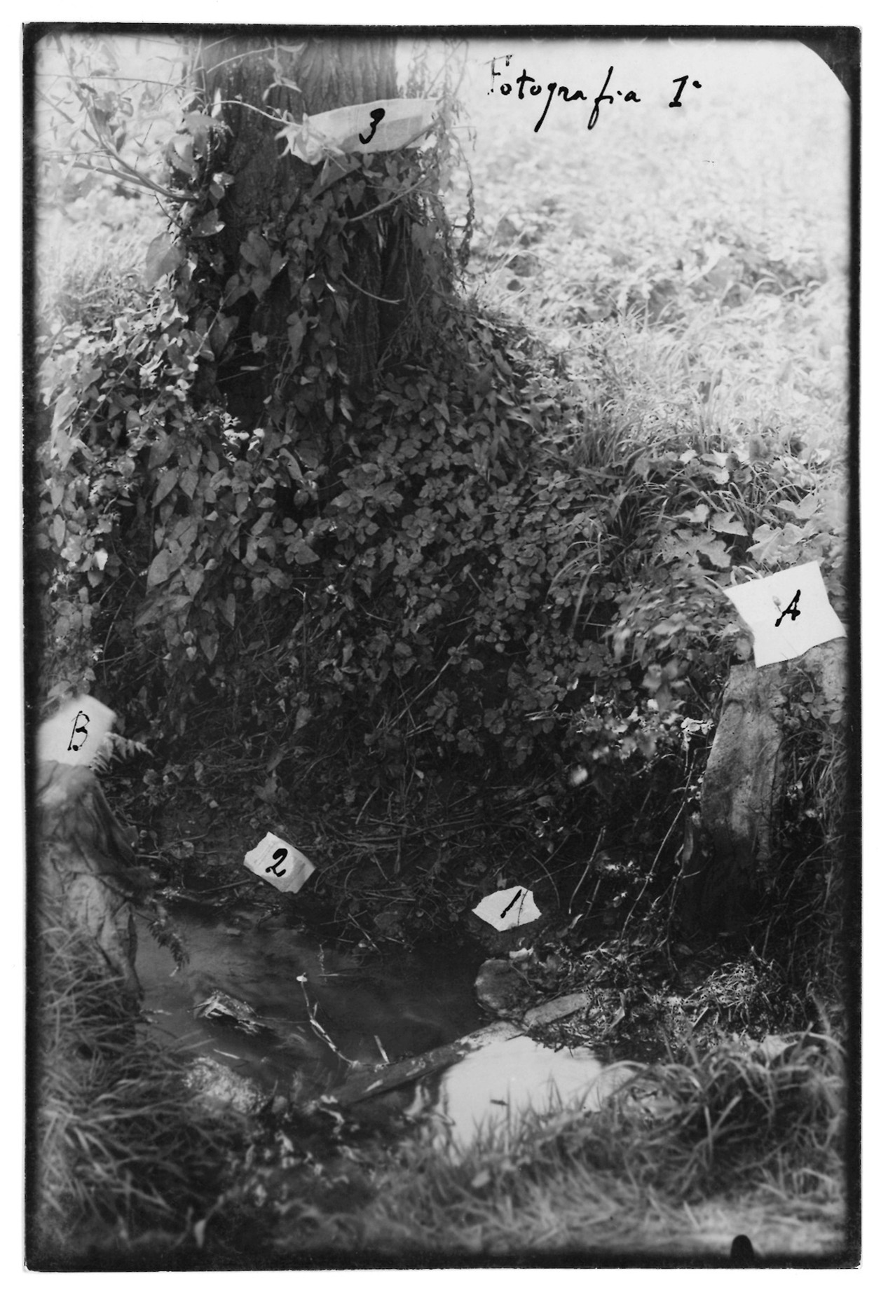 Il canale di scolo nei pressi di Aosta dove è stato ritrovato il cadavere di Gabriele Jans Savy