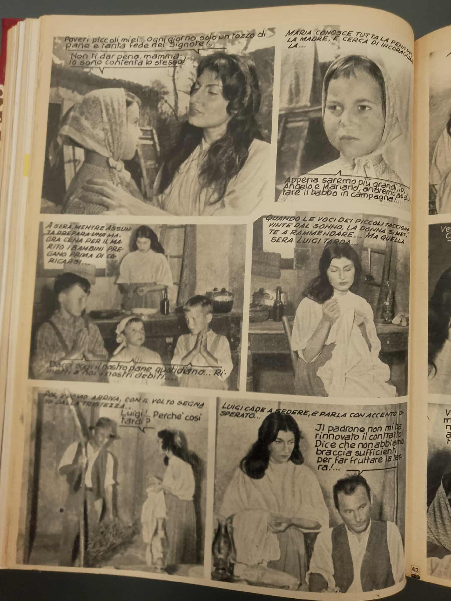 Fotoromanzo agiografico su Santa Maria Goretti