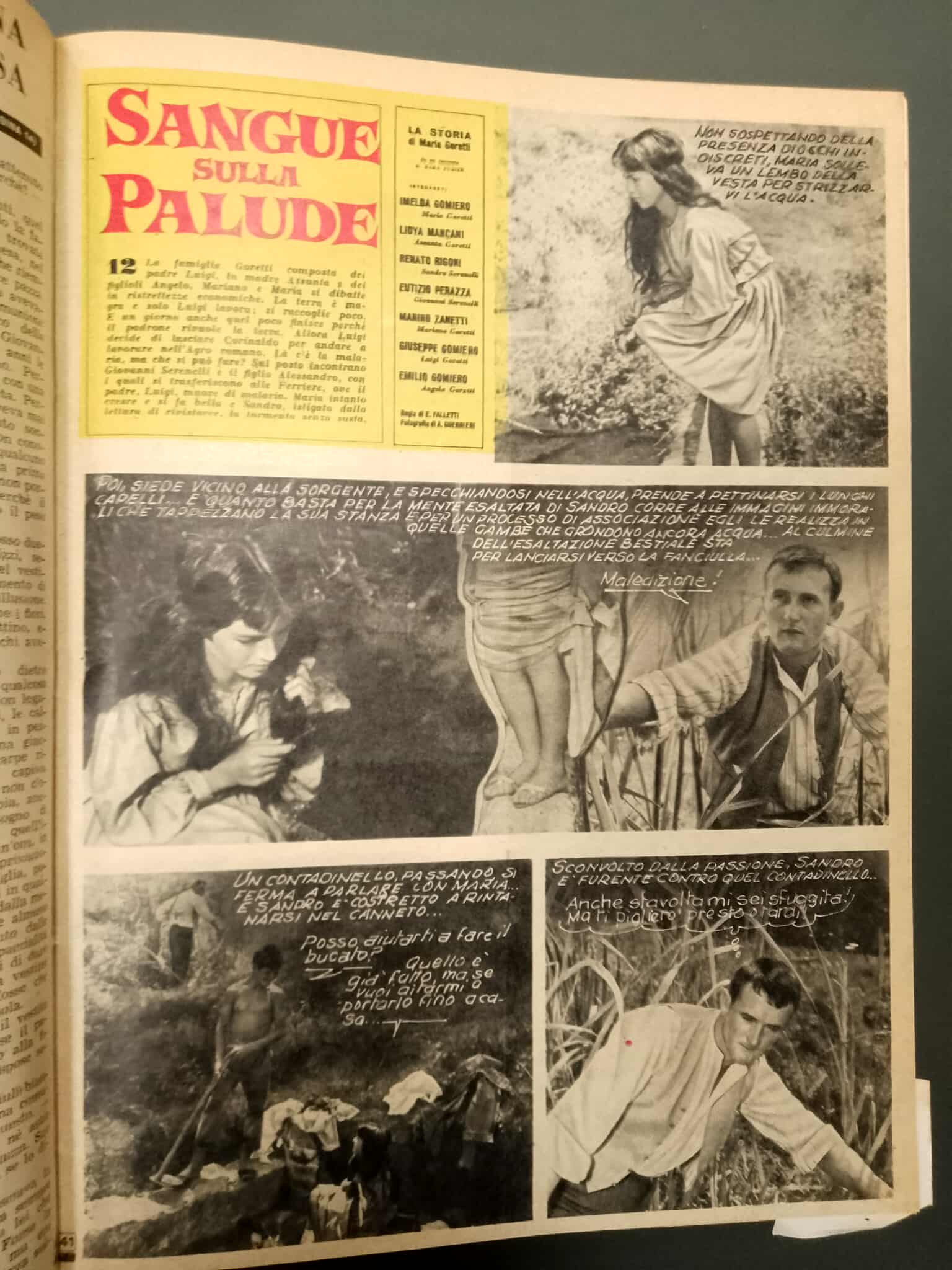 Fotoromanzo agiografico su Santa Maria Goretti