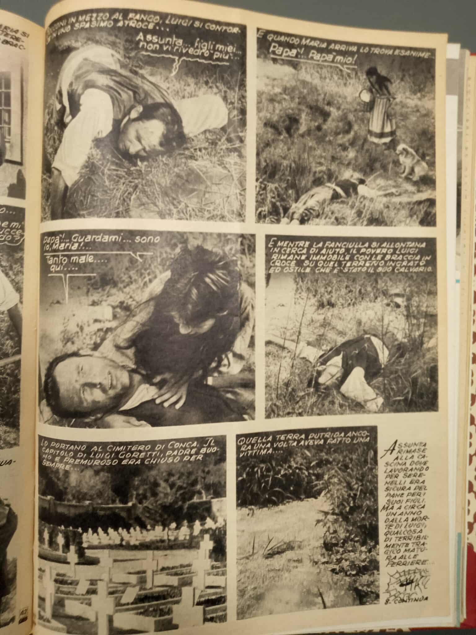 Fotoromanzo agiografico su Santa Maria Goretti