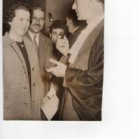 L'avvocato di parte civile Salza insieme a Nerina Revel, testimone decisiva nell'arresto di Nadir Chiabodo