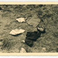 Gli indumenti di Angela Cavallero sul luogo del delitto