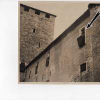 La finestra della cella dove è rinchiusa Jolanda Bergamo