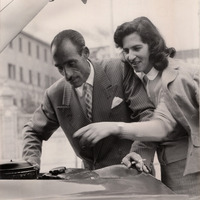 Giuseppe Ricciardi a Bologna con la seconda moglie