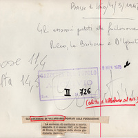 I responsabili della “strage di Villarbasse”, Giovanni Puleo, Francesco La Barbera e Giovanni D’Ignoti fotografati prima della fucilazione alle Basse di Stura (TO)