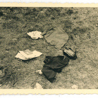 Gli indumenti di Angela Cavallero sul luogo del delitto