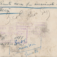 Il punto dove fu assassinato Erio Codecà