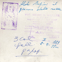 Aldo Cugini il giorno delle nozze