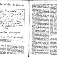 Le emozioni di Musolino