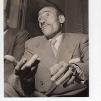 Giuseppe Ricciardi prima del processo di appello a carico di Rina Fort