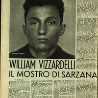 Wiliam Vizzardelli il mostro di Sarzana