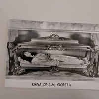 Urna contenente la reliquia di Maria Goretti