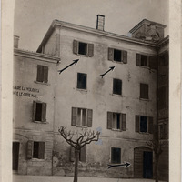 Le finestre dell'appartamento di Leonarda Cianciulli