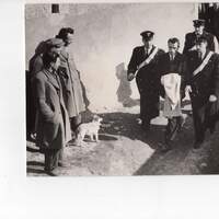 Nadir Chiabodo lascia il tribunale scortato dai carabinieri dopo la sentenza di condanna