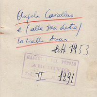 Angela Cavallero e (alla sua destra) la sorella Anna