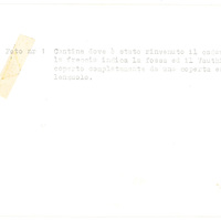 La cantina dove è stato rinvenuto il cadavere di Vittorino Vauthier con il corpo coperto da una coperta ed un lenzuolo