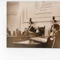 Un momento del processo Faletto