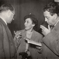 Il Fratello e la cugina di Vincenzina Virando, insieme all’avvocato Marchesini durante il processo di cassazione a carico di Ettore Grande