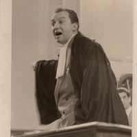 L'avvocato Geo Dal Fiume al processo