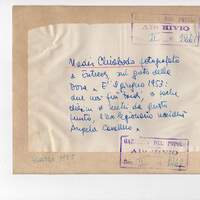 Nadir Chiabodo prende il sole ad Entrèves nel giugno 1953