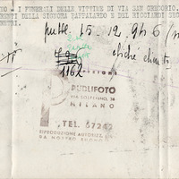 I funerali delle vittime della strage di via San Gregorio